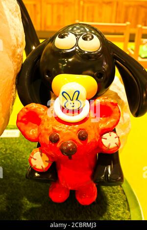 Osaka,Kansai/JAPAN - Oct 01, 2016 : Timmy the Sheep figure from Shaun the Sheep at Expocity,Osaka.JAPAN. Stock Photo