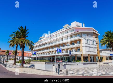 Hotel Baia. Cascais. Portugal Stock Photo