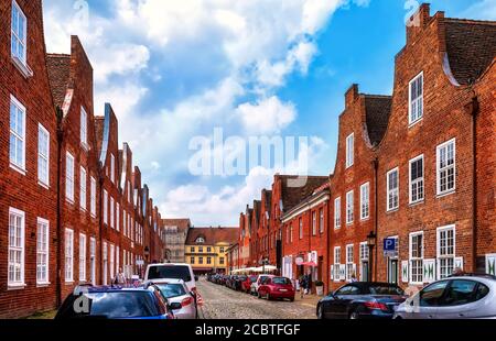 Dutch village in Potsdam, Germany Stock Photo