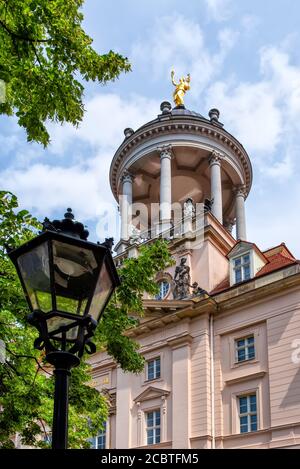 The Great Military Orphanage ( Große Militärwaisenhaus) was an education and training centre for soldier children and military orphans in Potsdam. Stock Photo