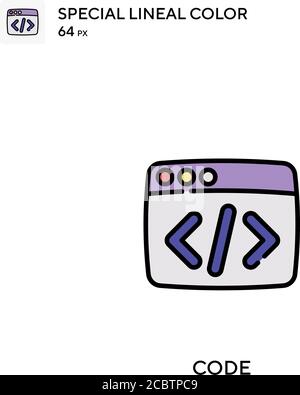 Identification Special lineal color icon. Illustration symbol design ...