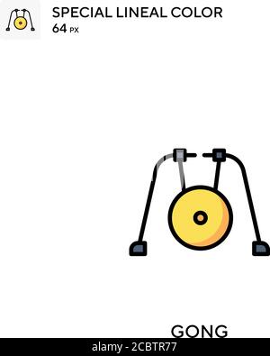Music therapy Special lineal color icon. Illustration symbol design ...