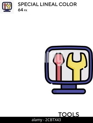 Tools Special lineal color vector icon. Tools icons for your business project Stock Vector