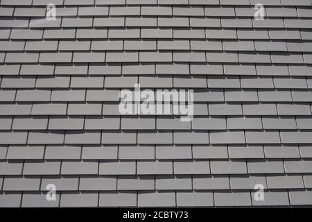 Surface with small blocks as grey texture Stock Photo