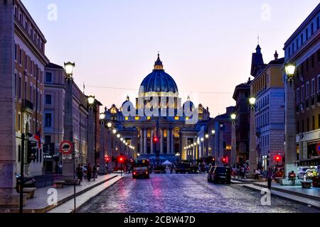 St. Peter's Basilica Stock Photo