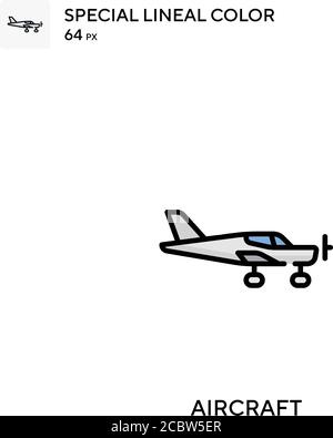 wing inspection aircraft color icon vector illustration Stock Vector ...