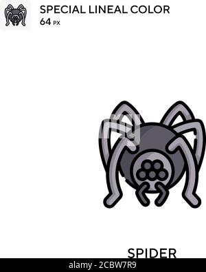 Spider special lineal color vector icon. Spider icons for your business ...