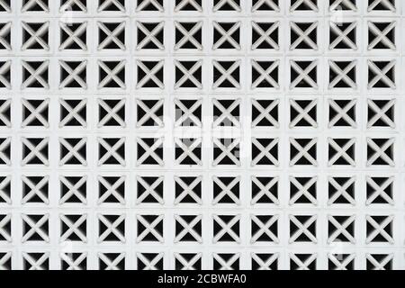 White grating, abstract texture Metallic net background. metal mesh. White coated grating Stock Photo