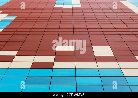 lots of colorful rectangles. Stock Photo