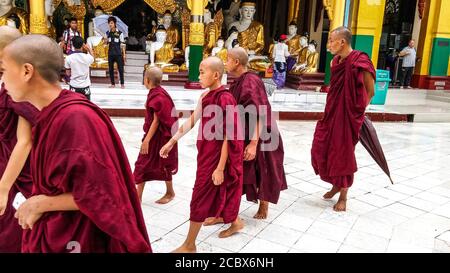 Shwedagon Pagoda Stock Photo