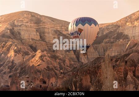 Cappadocia Balloon Visual Show Stock Photo