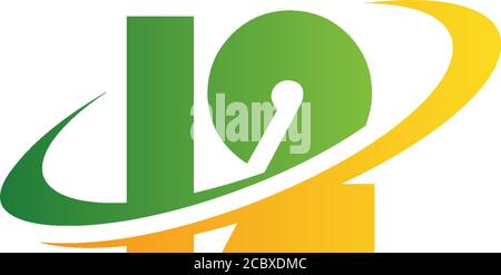 Number circle Logo, Concept Number + icon circle Stock Vector