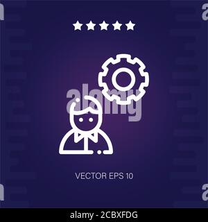 development vector icon modern illustration Stock Vector
