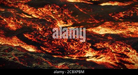 Magma Field Background