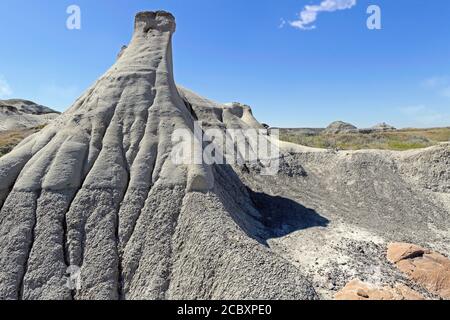 Dinosaur Provincial Park in Alberta Canada Stock Photo