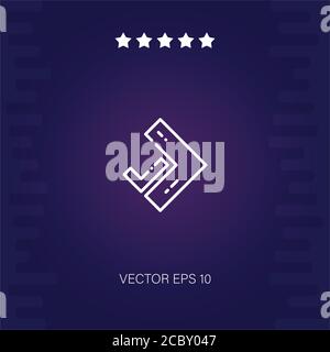 instantsend vector icon modern illustration Stock Vector