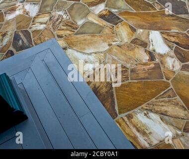 Irregular Stone Pavers Stock Photo - Alamy