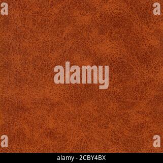 brown leatherette faux leather texture useful as a background Stock Photo
