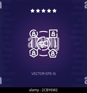 variety vector icon modern illustration Stock Vector