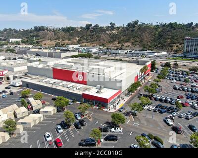 Target Retail Store. Target Sells Home Goods, Clothing and Electronics. San Diego, California, USA, August 16th, 2020 Stock Photo