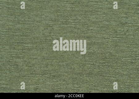 Khaki striped seamless fabric. Close up Stock Photo