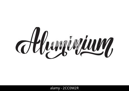 Vector calligraphy illustration isolated on white background. Stock Vector