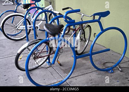 modern bike storage