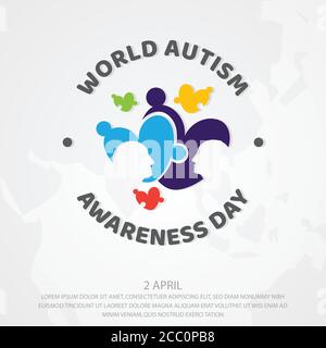 World autism awareness day posters Stock Vector Image & Art - Alamy