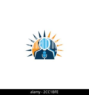 People symbol for business icon on the white background. Business person for element design. Vector illustration EPS.8 EPS.10 Stock Vector