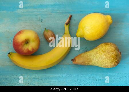 Fruits on table, close up Stock Photo