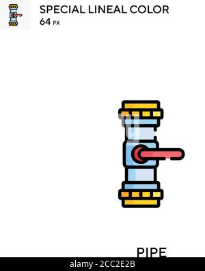 Water energy Special lineal color vector icon. Water energy icons for ...
