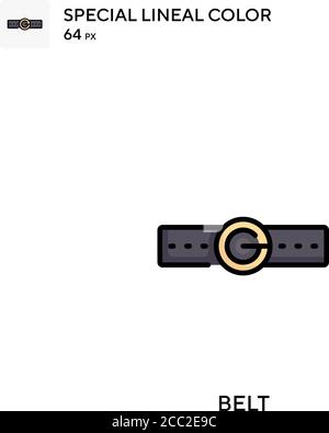 Belt Special lineal color vector icon. Belt icons for your business project Stock Vector