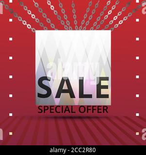 Metallic golden stage  realistic, round platform and realistic frame minimal background, 3d scene for product presentation or mockup. Sale promo podiu Stock Vector