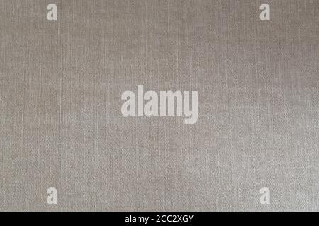 Texture of coarse cotton fabric close up Stock Photo