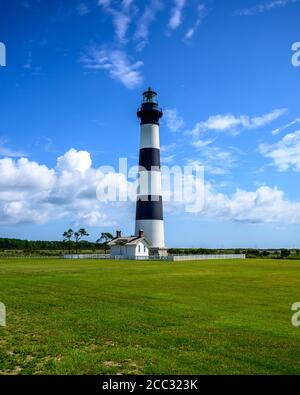 Bodie Island Lighthouse in Nags Head North Carolina Stock Photo