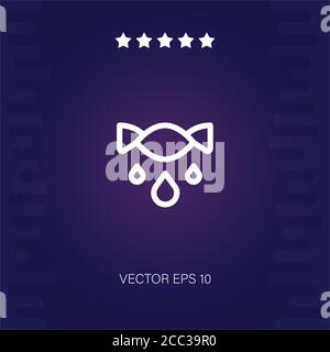 squeeze vector icon modern illustration Stock Vector