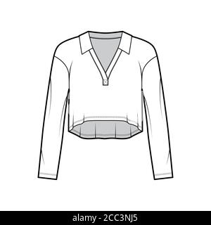 2,481 Cropped Shirt Flat Sketch Royalty-Free Photos and Stock