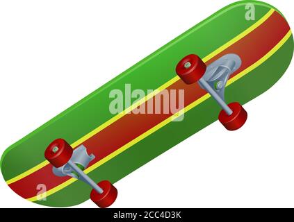 Skateboard Graphic Illustration Stock Vector