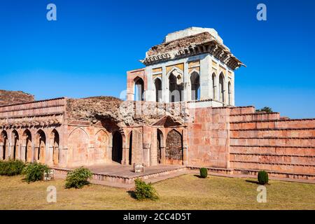 Ashrafi Mahal Palace in Mandu ancient city Madhya Pradesh state of India Stock Photo