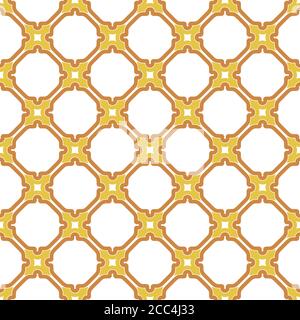 Seamless Vector Pattern in Arabian Style Stock Vector