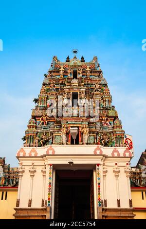 Murugan Temple is a part of Ernakulam Shiva Temple, one of the major temples of Kerala located in Cochin city, India Stock Photo