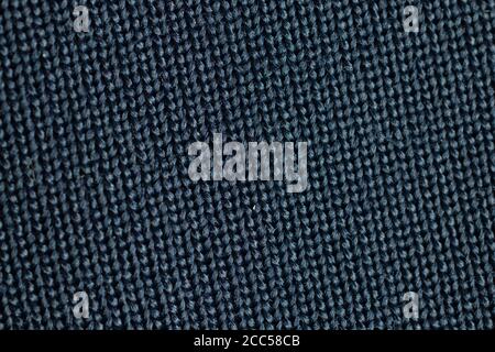 Blue textile texture background pattern Stock Photo