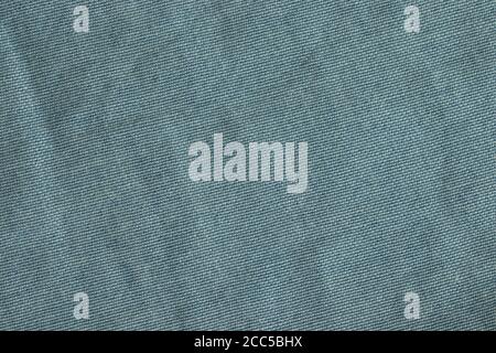 Blue cotton texture background, textile tissue Stock Photo