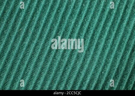 Green lines texture background, textile tissue textured Stock Photo