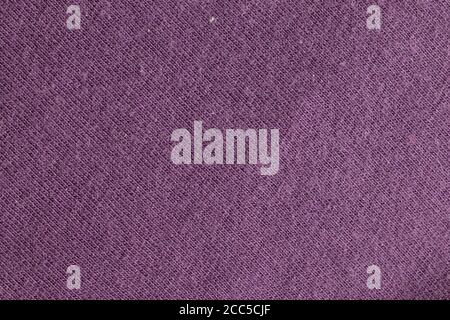 Purple textile texture background, violet tissue macro textured Stock Photo