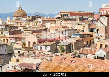 Cagliari panorama, city view Stock Photo