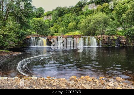 Wain Wath Force is another of the series of falls around Keld in Swaledale in the Yorkshire Dales