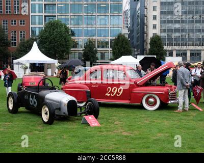 Hotrod class at the 2020 London concours at the Honourable Artillery Company in the City of London UK Stock Photo