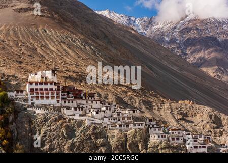 Diskit Monastery in Leh, India Stock Photo