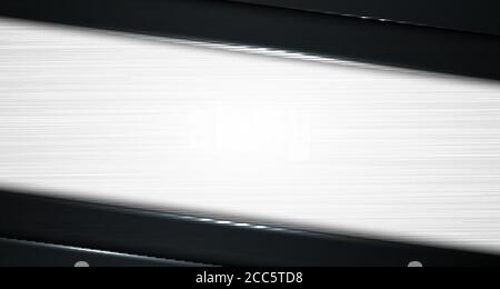 Abstract 3D diagonal black and gray gradient layer and shadow with light line on white texture background with space for your text. Modern luxury. Vec Stock Vector